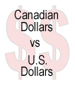 Canadian vs. US Dollars